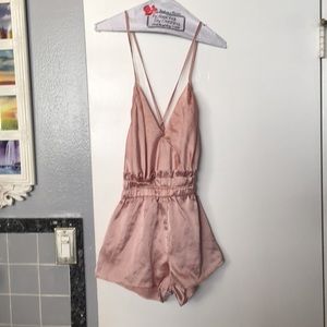 Pink romper